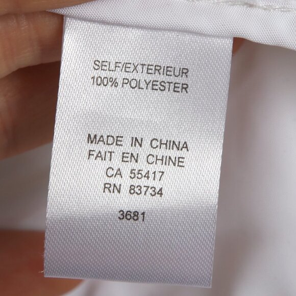 Linea Domani Ruched Spring Jacket Fitted White Lightweight Outdoors - Picture 6 of 9